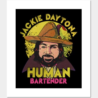 Jackie Daytona Human Bartender Retro Posters and Art